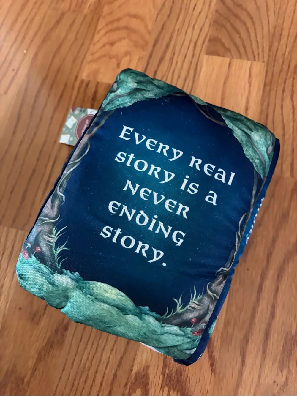OwlCrate The Neverending Story Decorative Book Pillow